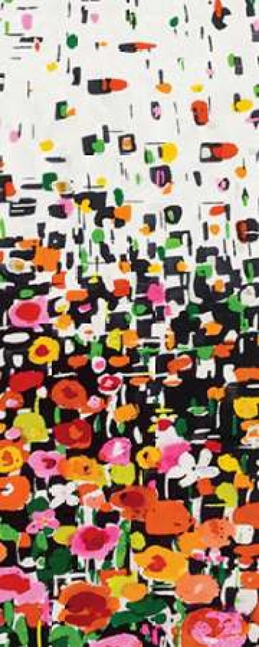 Flower Shower III Poster Print by Wild Apple Portfolio - Item # VARPDX25457